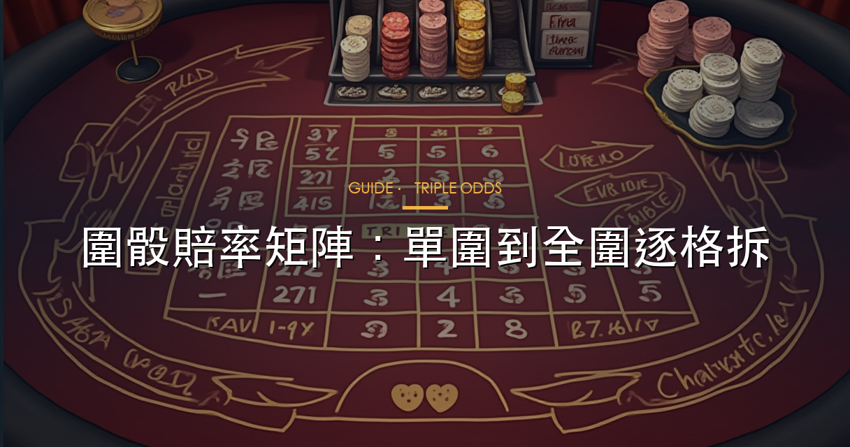 圍骰賠率矩陣